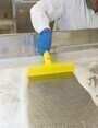 Ultra Hygienic Rubber Blade Bench Squeegee, 10"
