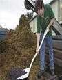 Ergonomic 13" Plastic Shovel with 51" Handle