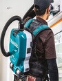 LXT AWS MAKITA Cordless Dry Backpack Vacuum Without Tools 2L