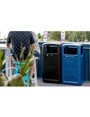 RENEGADE Outdoor Waste Container with Lid 50 Gal