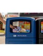 RENEGADE Outdoor Mixed Recycling Container 50 Gal