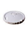 Contenant en plastique avec couvercle blanc, 20L