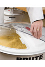 Couvercle coulissant pour contenant alimentaire Brute