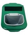MOBILIA Corbeille de recyclage avec couvercle 26L
