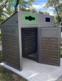 ABRI-BAC 2 Steams Recycling Station for Rolling Bins