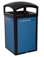 TAILOR Outdoor Metal Frame Waste Container 41 Gal