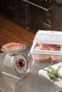 Balance lavable avec cadran rotatif