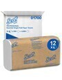 01700 SCOTT Essuie-mains en pli simple blanc, 16 x 250 feuilles