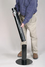 R1 POLE Smoking Receptacle with Weighted Bases
