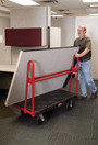 Chariot de manutention avec cadrage en "A" et roues de 8" Rubbermaid
