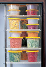 Round Storage Container with Handle