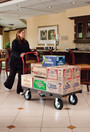 Chariot à plateforme Rubbermaid 9T21