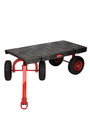 Chariot à plateforme avec poignée de traction Rubbermaid 4476 modèle 5th Wheel