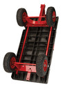Chariot à plateforme avec poignée de traction Rubbermaid 4476 modèle 5th Wheel