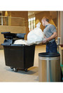 Heavy-Duty Cubic Cart 8 Cu. Ft. Rubbermaid 4708