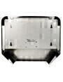 168 Frost Single 13" Jumbo Roll Toilet Tissue Dispenser