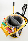 DVAC Straight Suction Vacuum Cleaner with Integrated Cleaning Cart