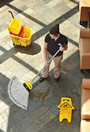 Wet Mop Frame and Handle Invader