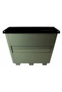 Grand contenant pour sel à déglacer, 61,25 gal