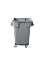 Square Waste Container 40 Gals. Without Lid Brute