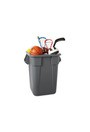 Square Waste Container 40 Gals. Without Lid Brute