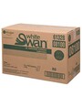 08100 White Swan, Serviettes de table blanches, 18 x 500 feuilles