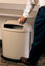 Pedal Rolltop Waste Container