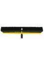Plastic Push Broom 24" with Tampico Fibers