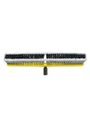 Plastic Push Broom 24" with Grey Polypropylene Bristles