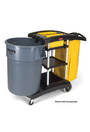 Chariot de concierge 9T72 de Rubbermaid Commercial
