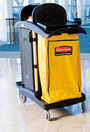 Microfiber Cleaning Cart Rubbermaid 9T73