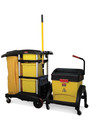 Microfiber Cleaning Cart Rubbermaid 9T73