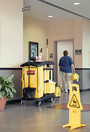 Microfiber Cleaning Cart Rubbermaid 9T73