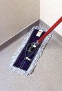 Vadrouille en microfibre pour le cirage des planchers