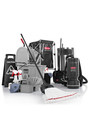 Combo seau essoreuse à pression descendante noir WaveBrake, 8,75 gal