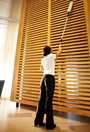 Telescopic Handle 20" to 40" Rubbermaid Hygen Executive Series