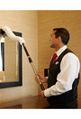Executive Series Telescopic Handle 41" - 79" Hygen Quick Connect