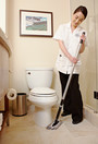 Executive Series Telescopic Handle 41" - 79" Hygen Quick Connect