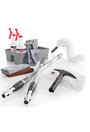Executive Series Telescopic Handle 41" - 79" Hygen Quick Connect
