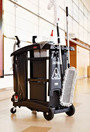 Chariot d'entretien avec bacs amovibles Executive Series
