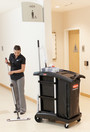 Chariot d'entretien avec bacs amovibles Executive Series