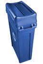 Poubelle de recyclage avec canaux de ventilation Slim Jim 3540