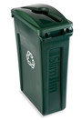 Poubelle de recyclage avec canaux de ventilation Slim Jim 3540
