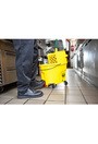 Combo seau essoreuse à pression descendante WaveBrake, 11 gal
