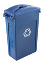Couvercle de recyclage hybride pour poubelle Slim Jim