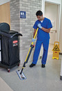 Q590 Dusting Pad Holder 47" Hygen Quick Connect