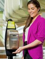 Electronic Skin Care Cassette Dispenser Floor