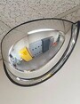 180° Dome Mirror, Half Dome, Open Top