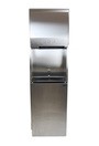 Wall Mounted Unit Automatic Towel Dispenser and Waste Receptacle
