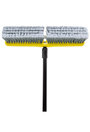 Plastic Foam Block, Fine Floor Sweep, Flagged Polypropylene Fill Broom